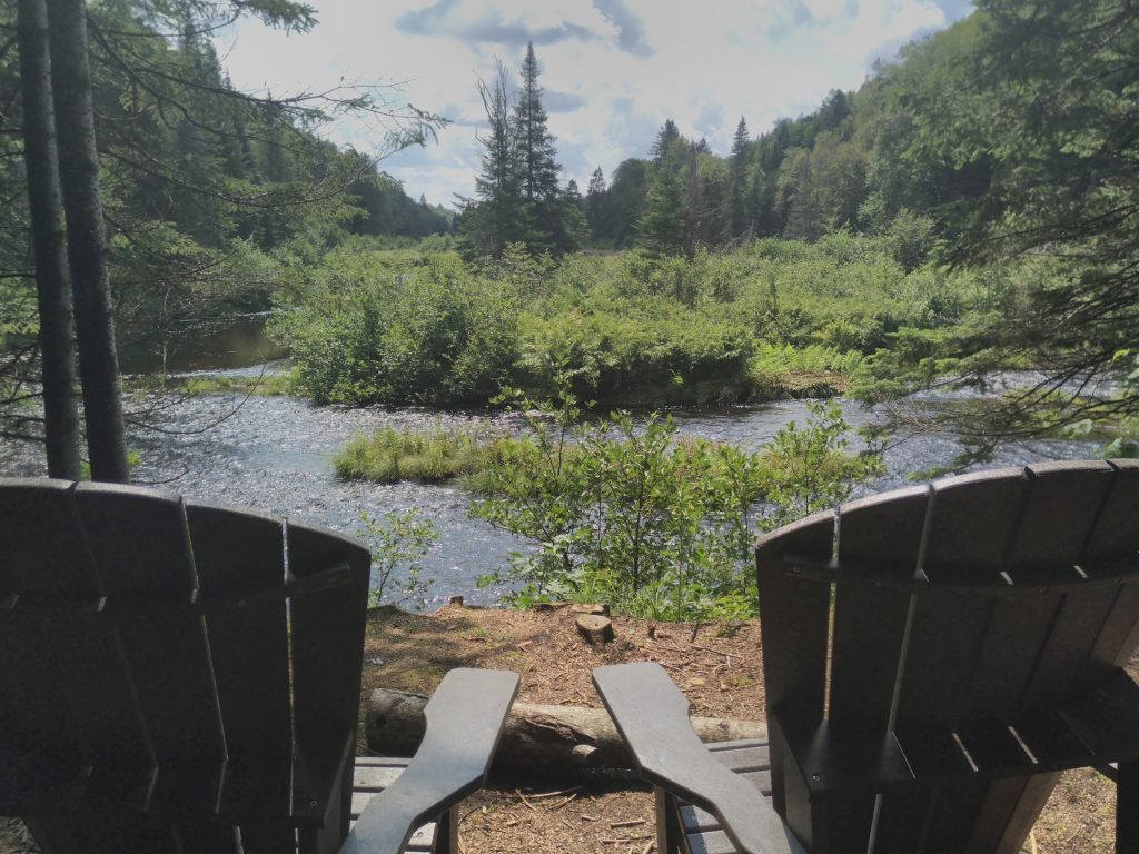chaises rivière